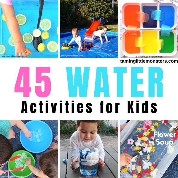 45 Awesome Water Activities for Kids - Taming Little Monsters