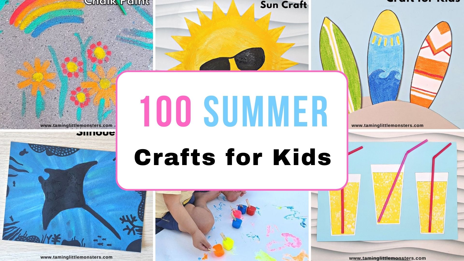 3D Shells Beach-themed Summer Craft, Colorize Your Life