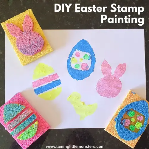 How to make a stamp - Messy Little Monster