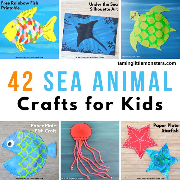 Kids Craft Box Sea the Fun,diy,craft Box,craft Activity for Kids 3