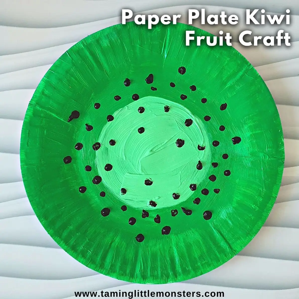 Easy Paper Plate Fish Craft for Toddlers and Preschoolers - Taming