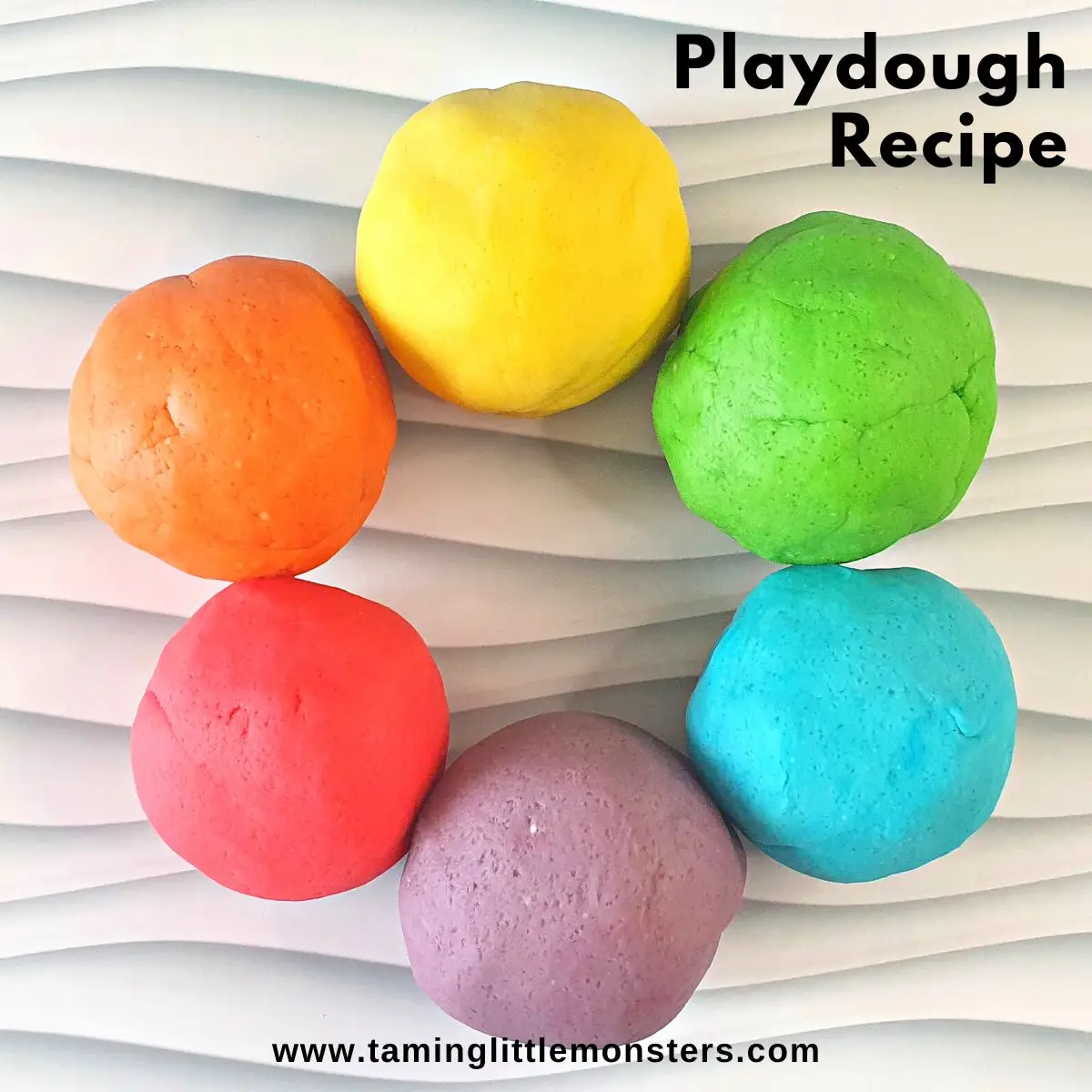 Easy Playdough Recipe