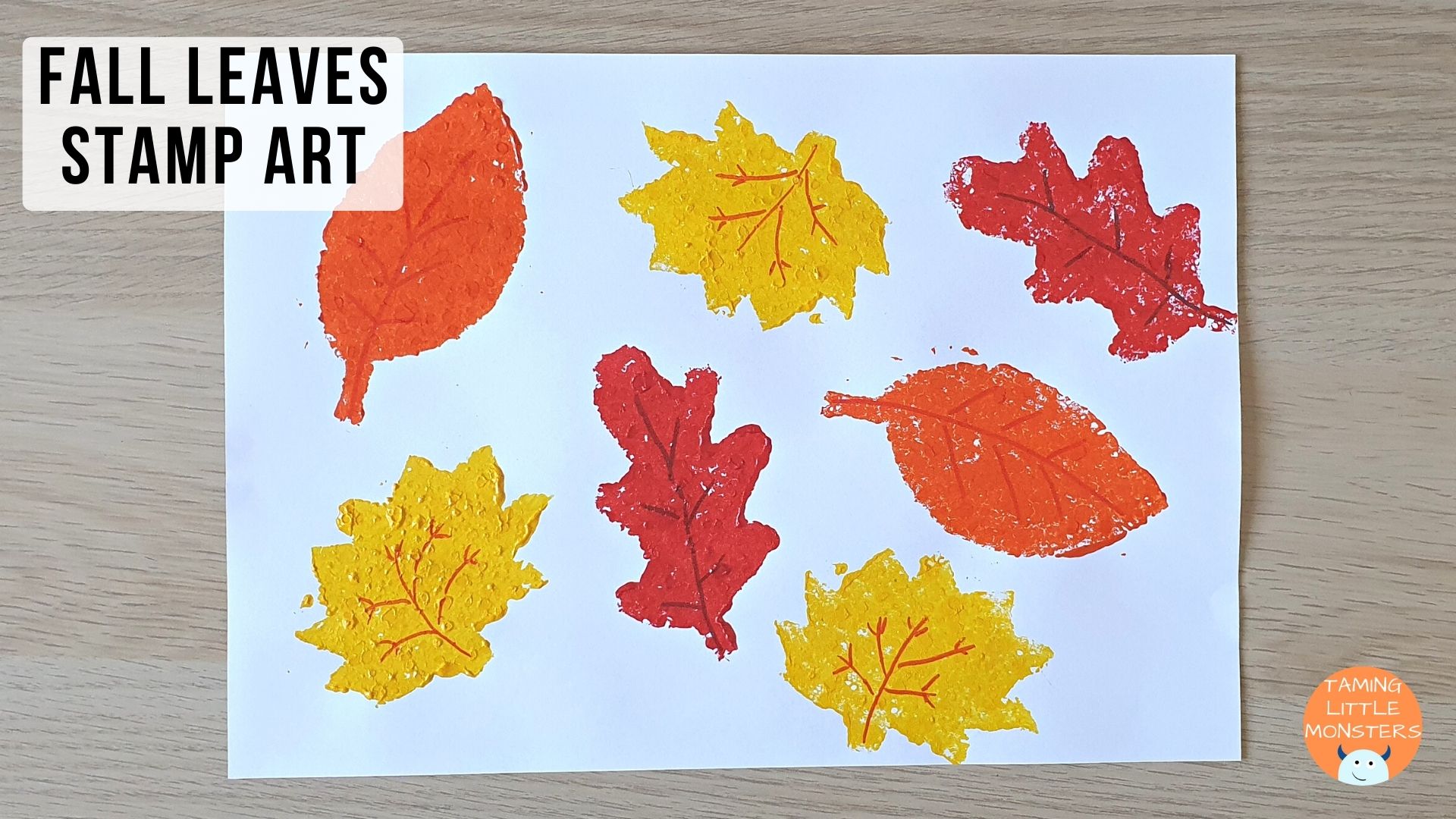 Stamp Art Ideas for Toddlers