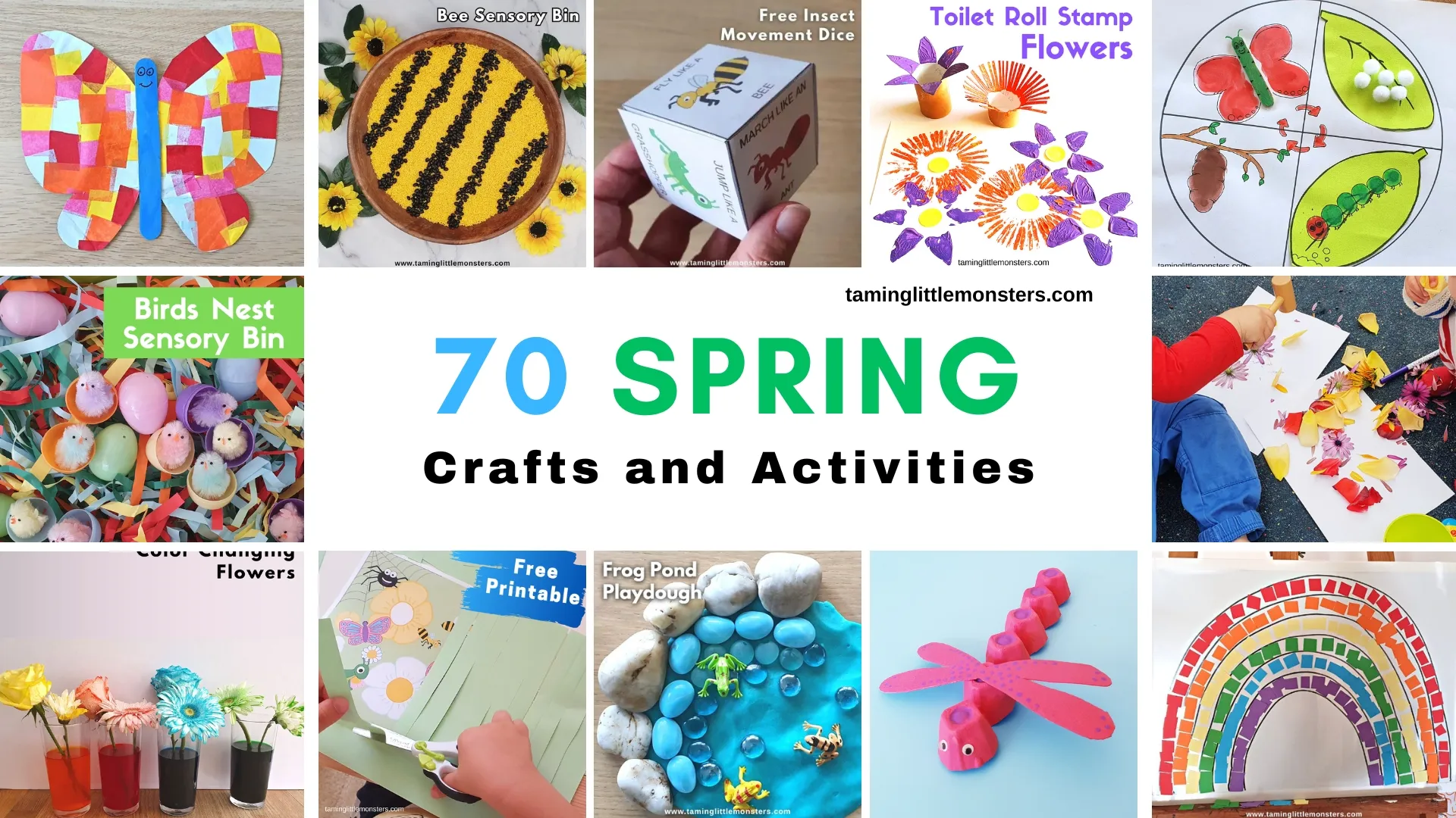 Toilet Roll Flower Stamps - Spring Art for Kids - Taming Little Monsters   Spring crafts preschool, Preschool arts and crafts, Spring arts and crafts