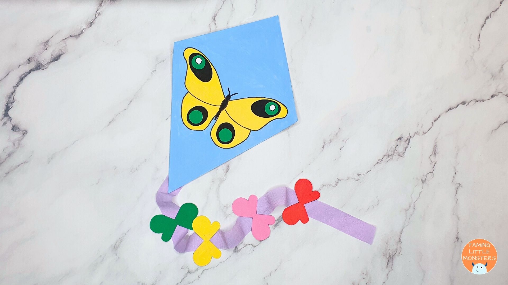 DIY Butterfly Peg Board - Fine Motor Activity for Kids - Taming